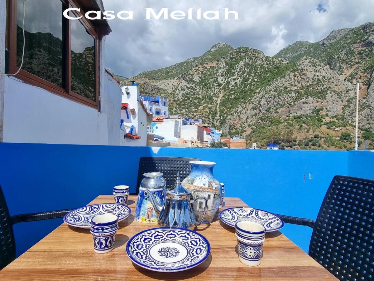 شقة Casa Meftah Blue شفشاون المظهر الخارجي الصورة