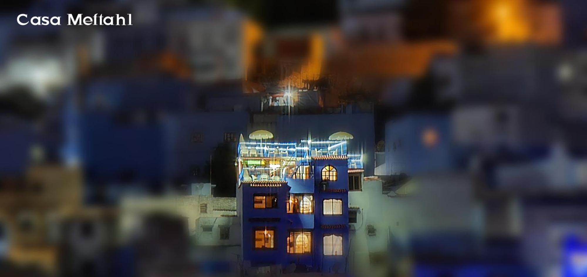 شقة Casa Meftah Blue شفشاون المظهر الخارجي الصورة
