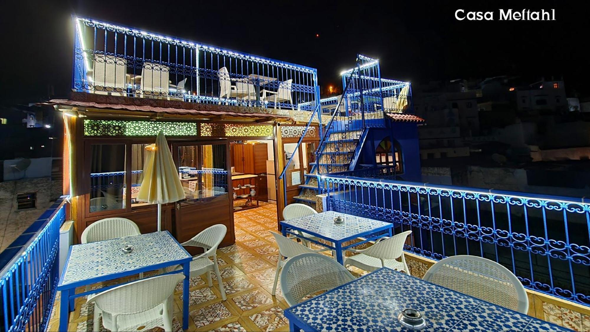 شقة Casa Meftah Blue شفشاون المظهر الخارجي الصورة