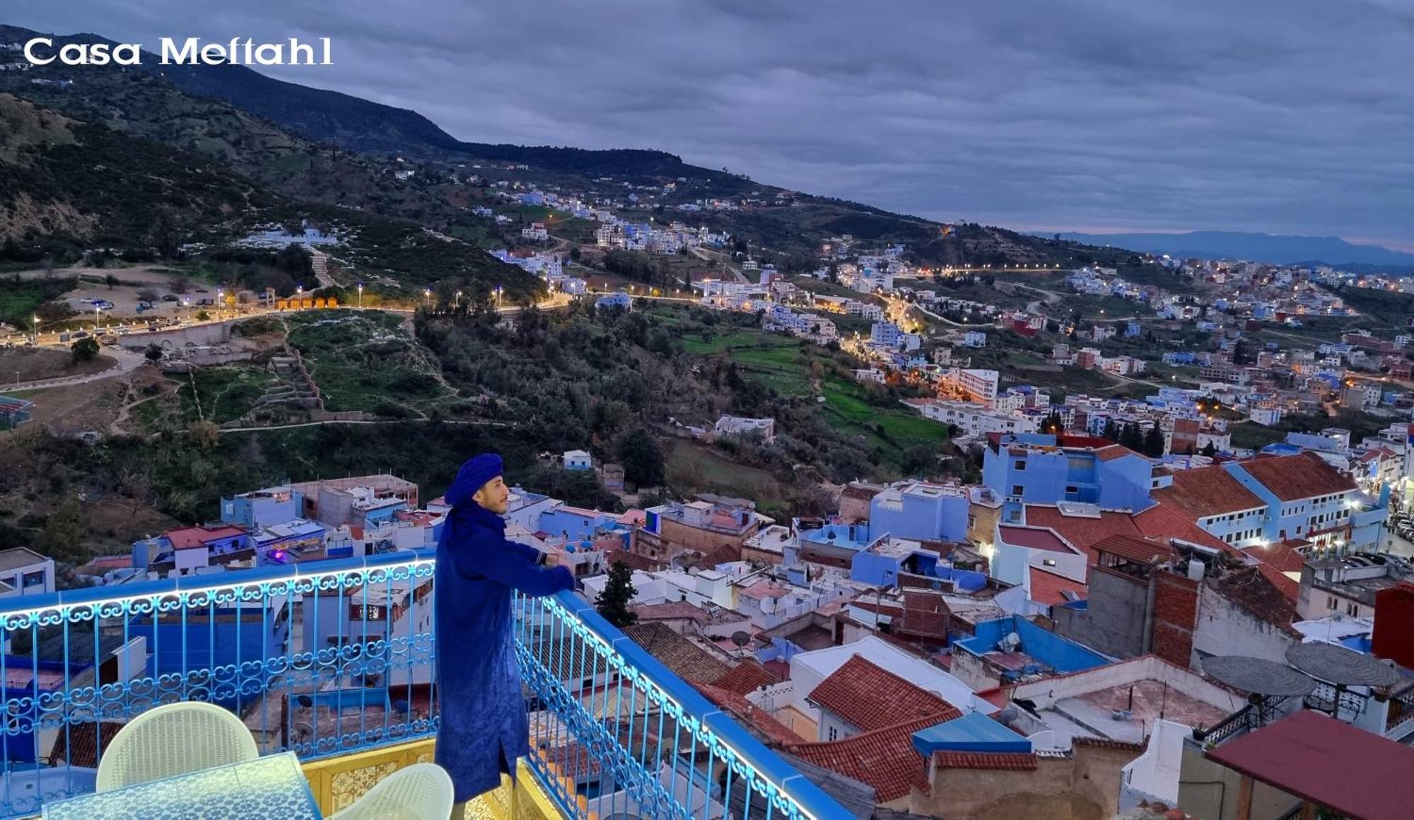 شقة Casa Meftah Blue شفشاون المظهر الخارجي الصورة