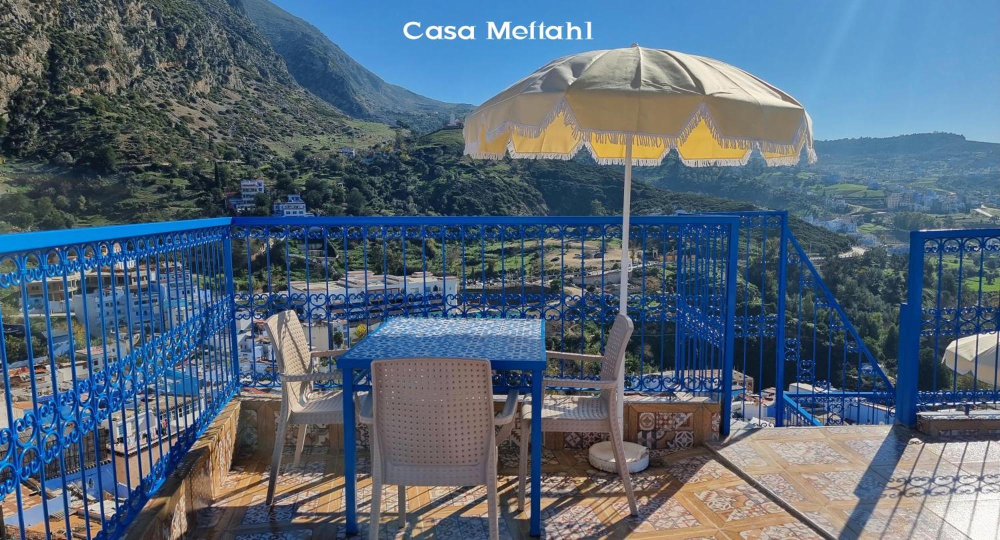 شقة Casa Meftah Blue شفشاون المظهر الخارجي الصورة