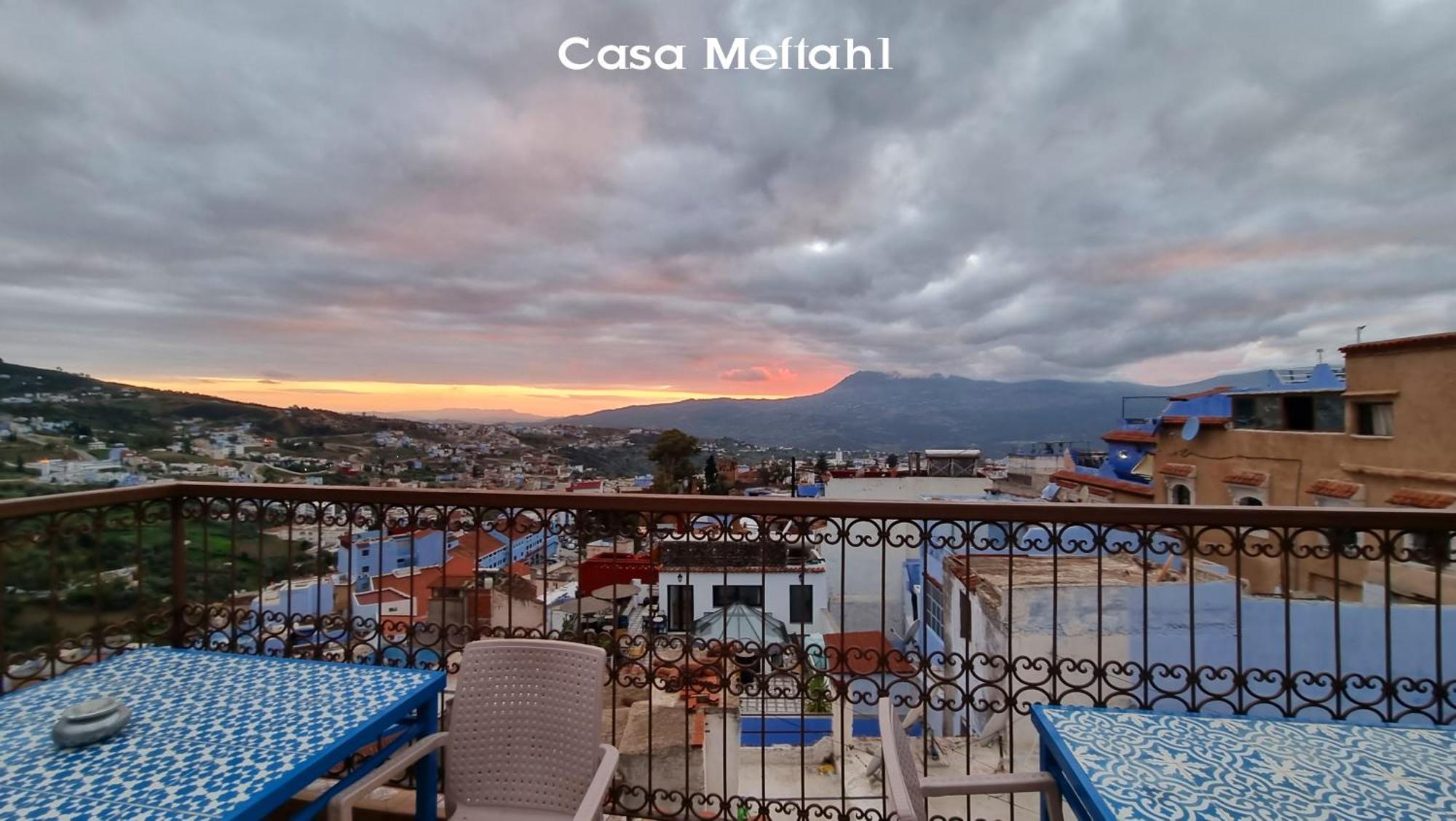شقة Casa Meftah Blue شفشاون المظهر الخارجي الصورة