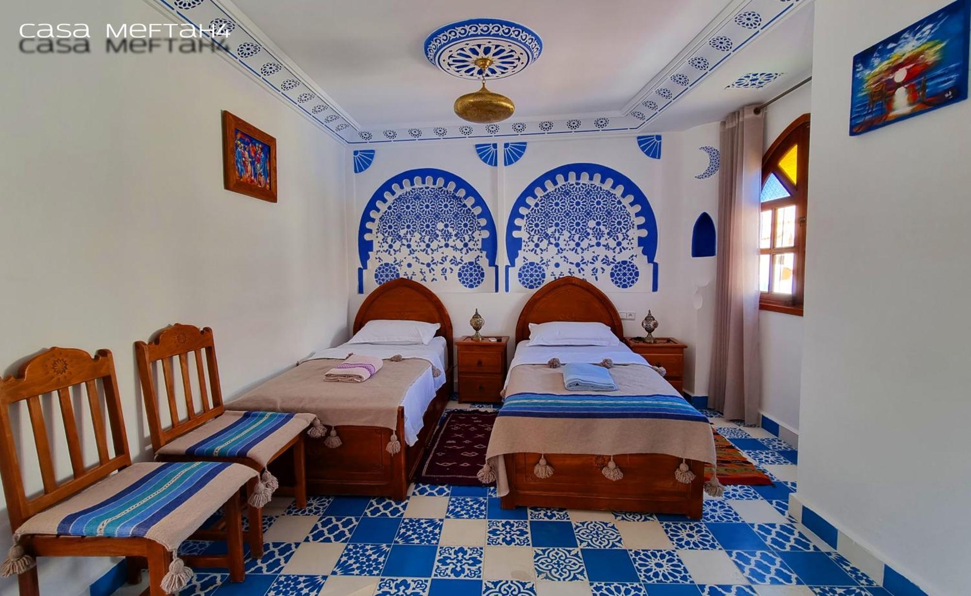 شقة Casa Meftah Blue شفشاون المظهر الخارجي الصورة
