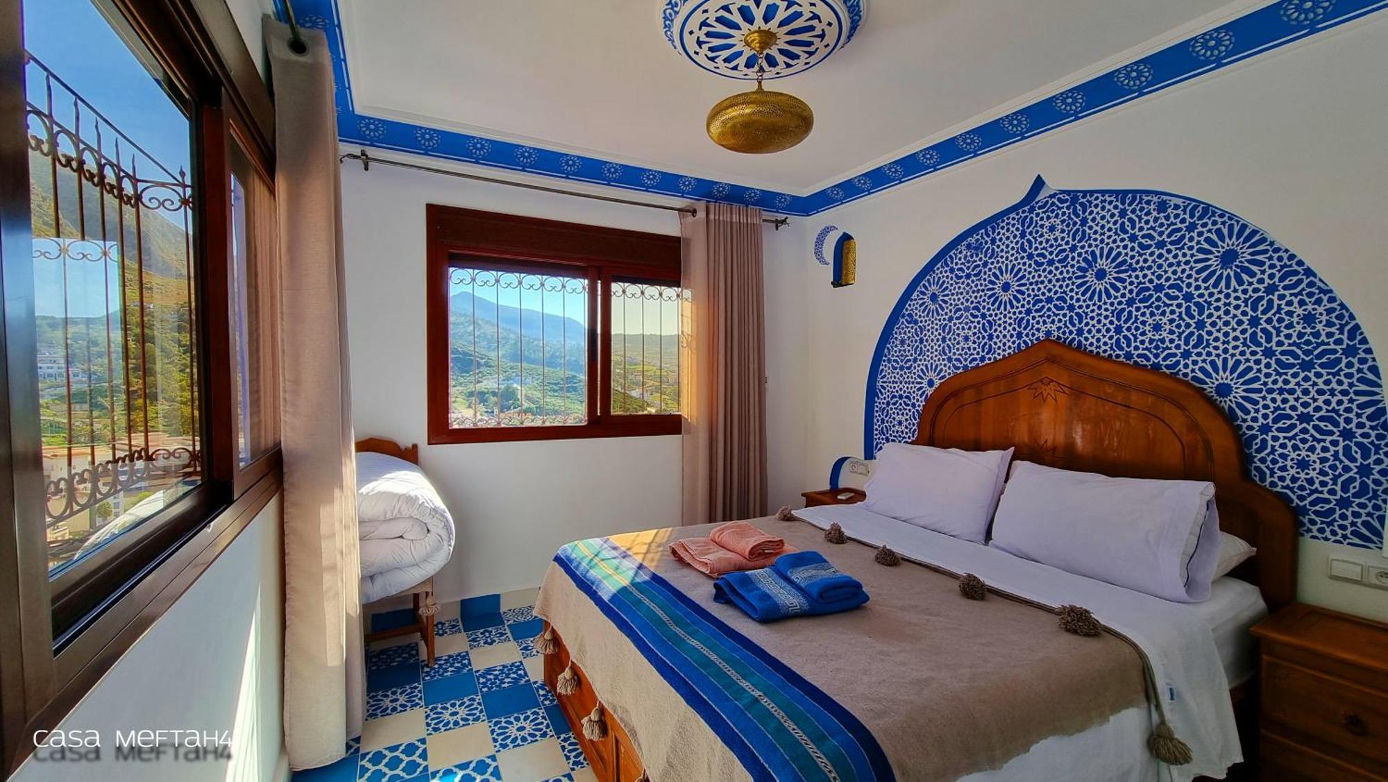 شقة Casa Meftah Blue شفشاون المظهر الخارجي الصورة