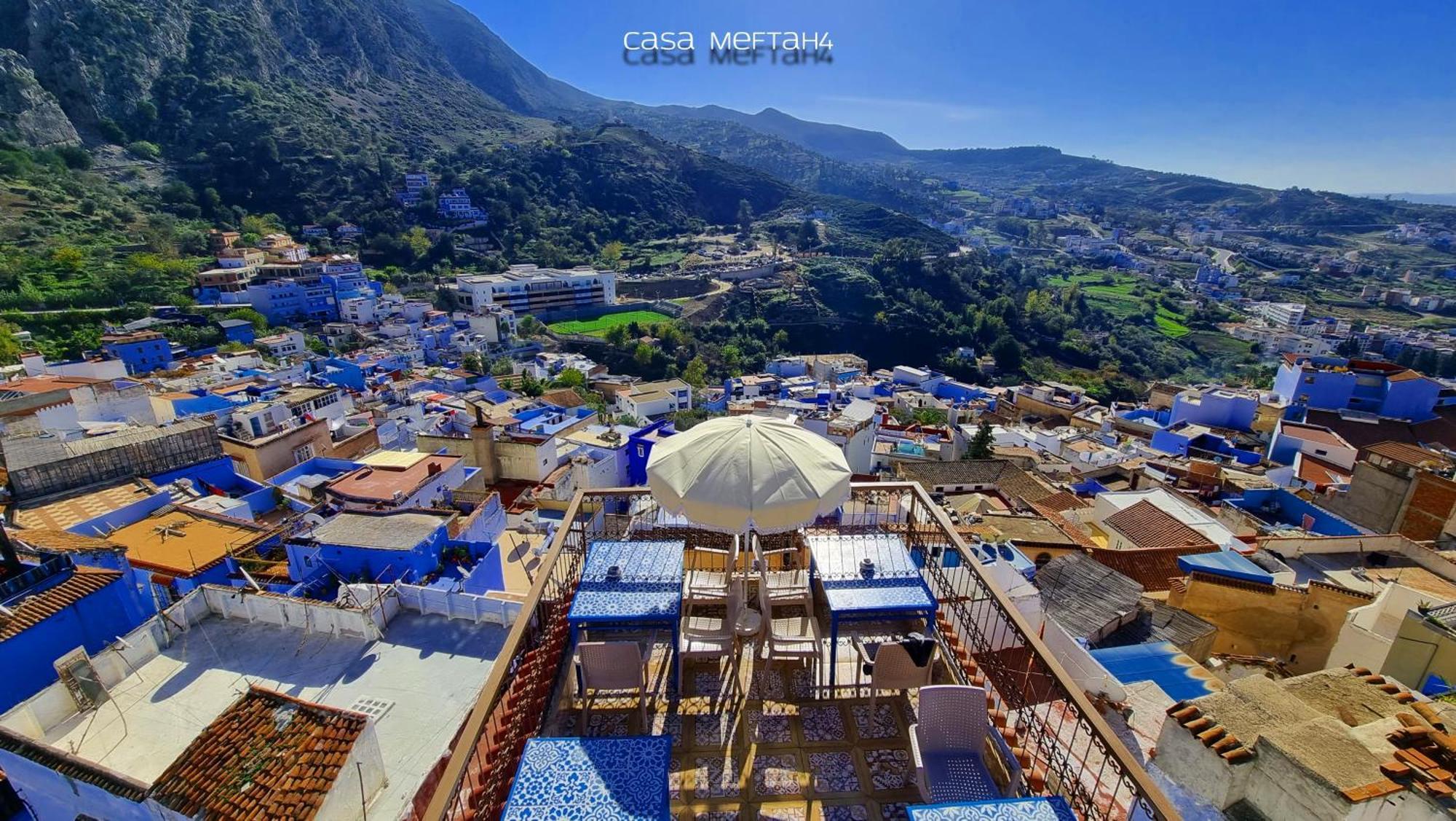 شقة Casa Meftah Blue شفشاون المظهر الخارجي الصورة