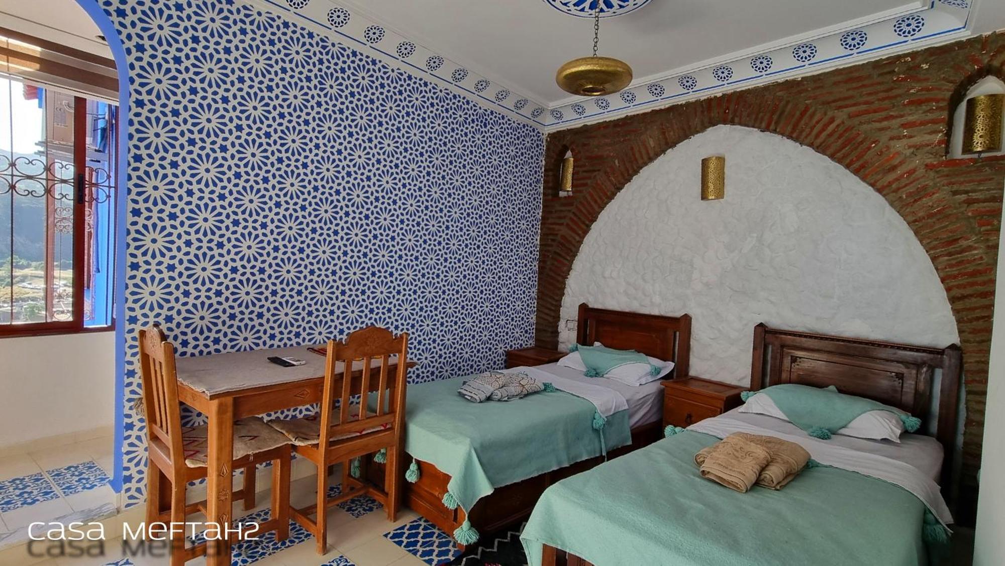 شقة Casa Meftah Blue شفشاون المظهر الخارجي الصورة