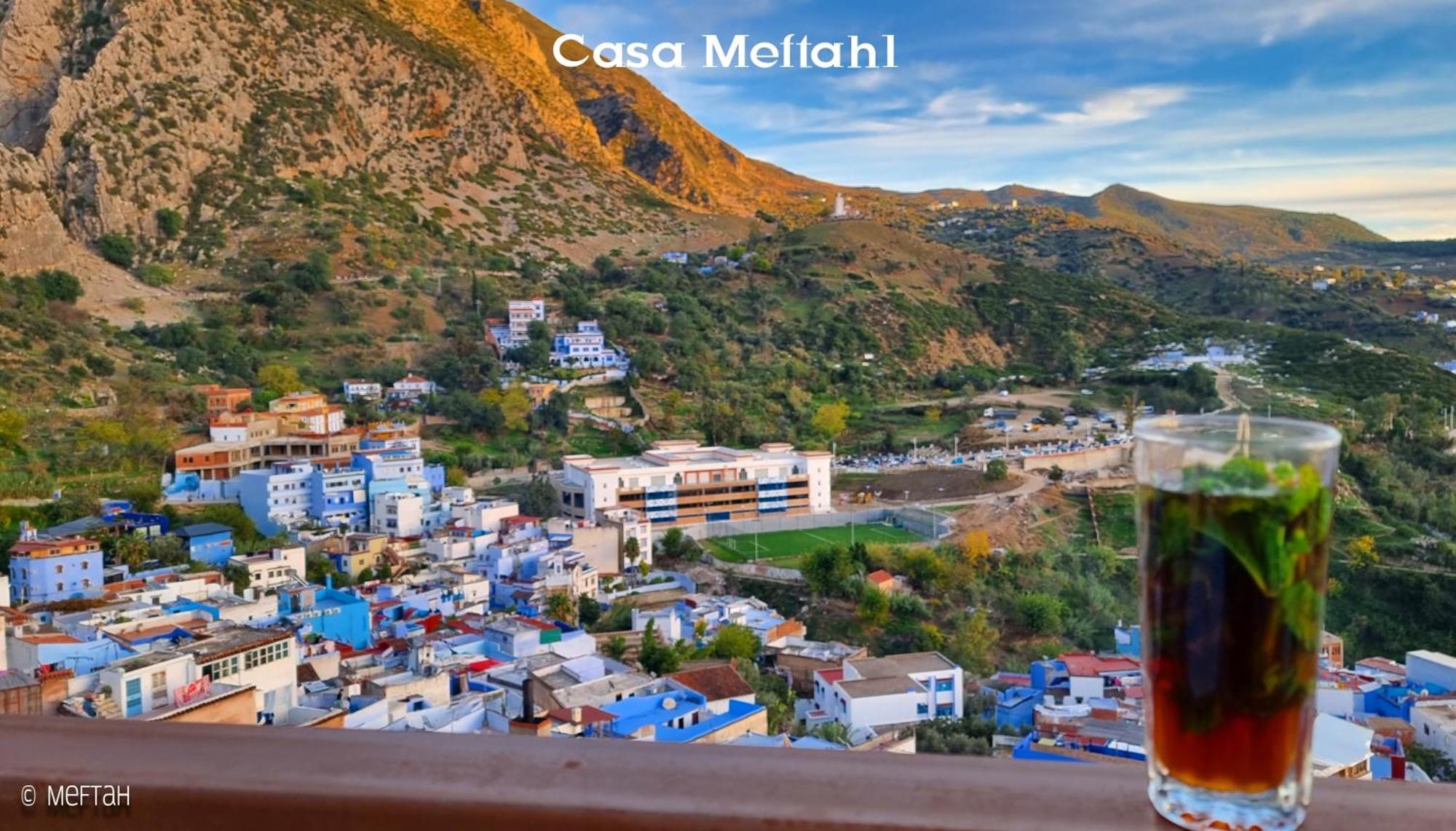 شقة Casa Meftah Blue شفشاون المظهر الخارجي الصورة