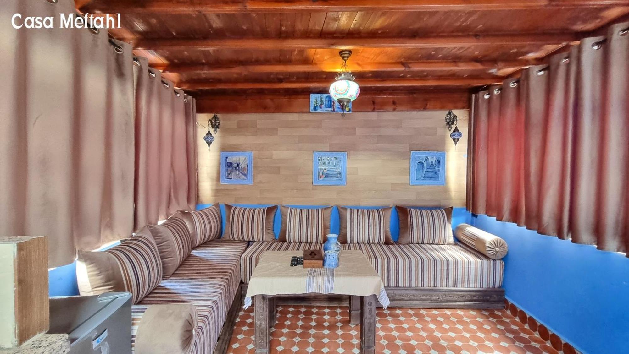 شقة Casa Meftah Blue شفشاون المظهر الخارجي الصورة