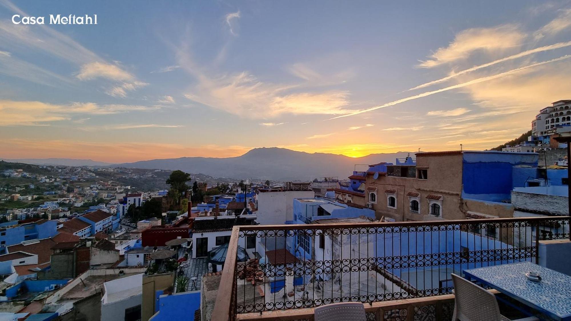 شقة Casa Meftah Blue شفشاون المظهر الخارجي الصورة