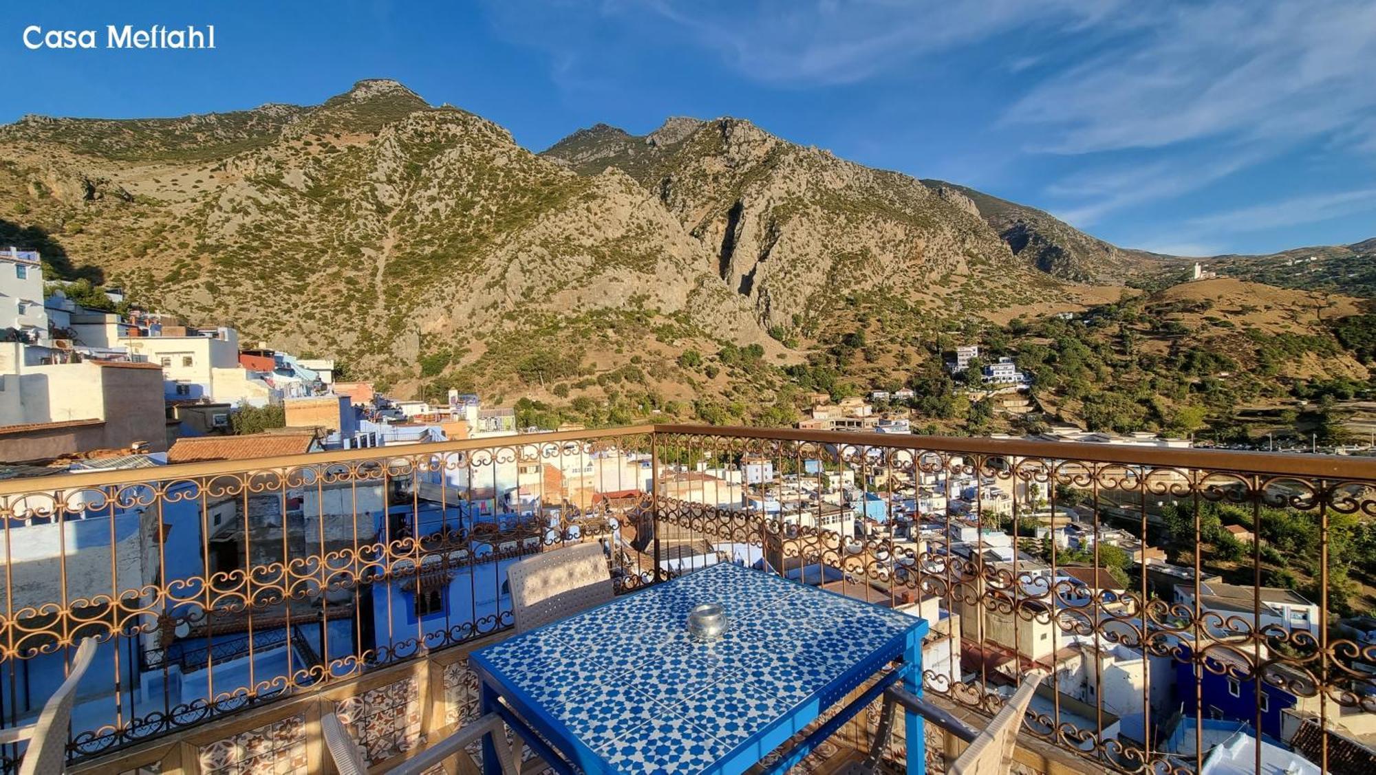 شقة Casa Meftah Blue شفشاون المظهر الخارجي الصورة