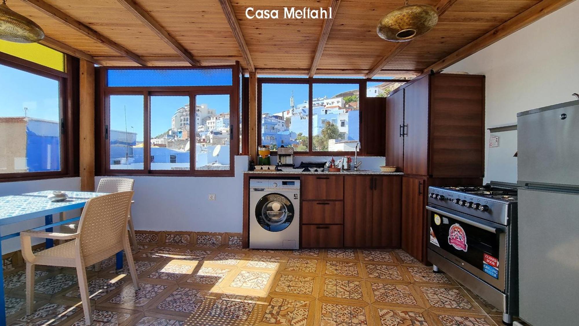شقة Casa Meftah Blue شفشاون المظهر الخارجي الصورة