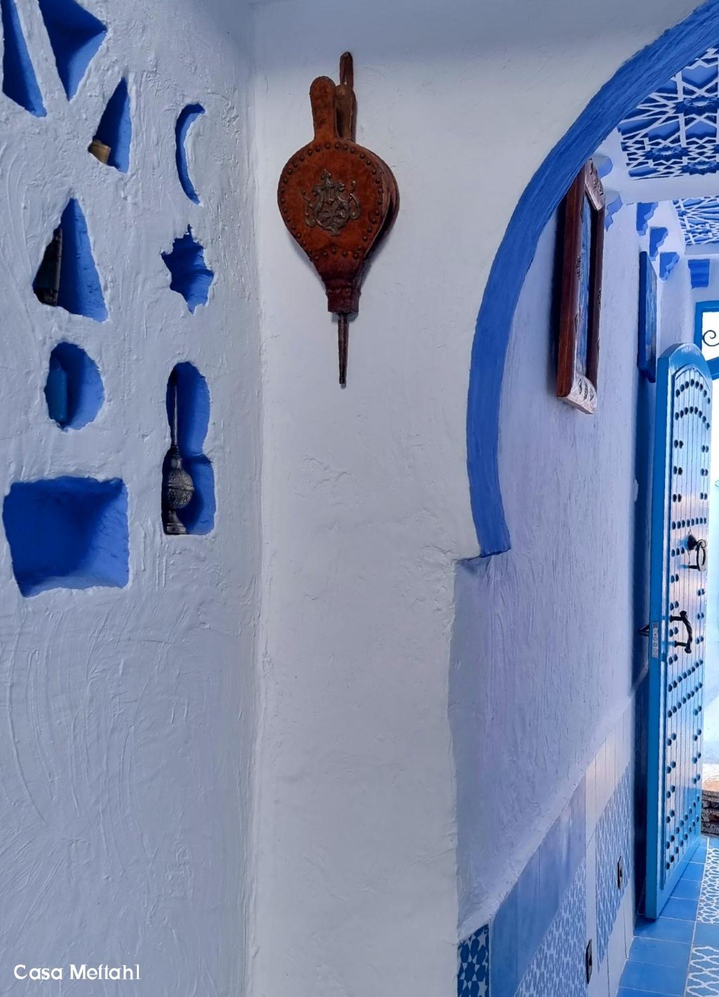 شقة Casa Meftah Blue شفشاون المظهر الخارجي الصورة
