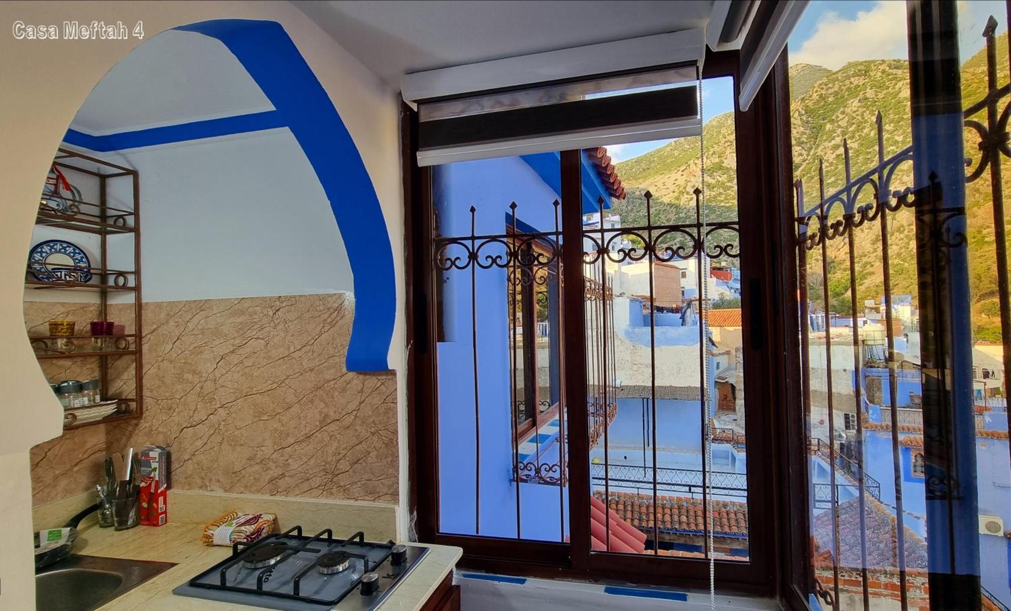 شقة Casa Meftah Blue شفشاون المظهر الخارجي الصورة