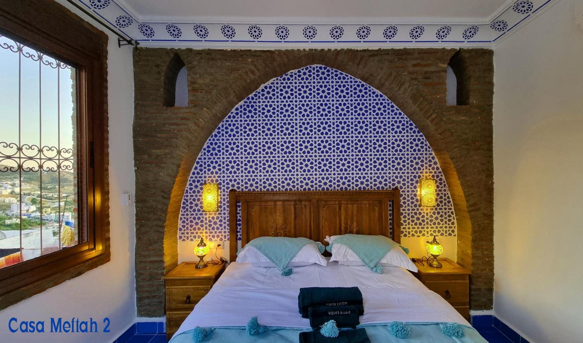 شقة Casa Meftah Blue شفشاون المظهر الخارجي الصورة