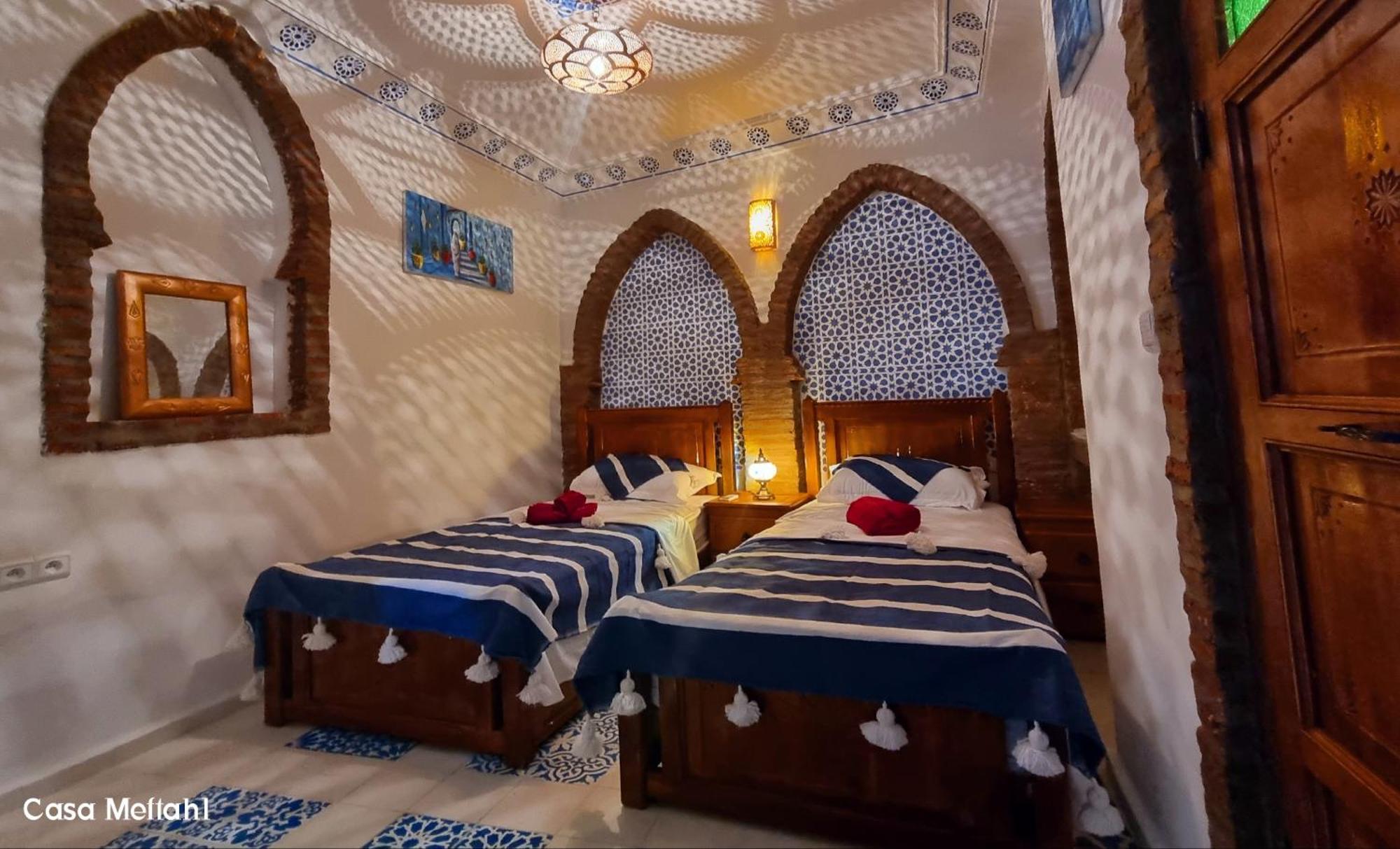 شقة Casa Meftah Blue شفشاون المظهر الخارجي الصورة