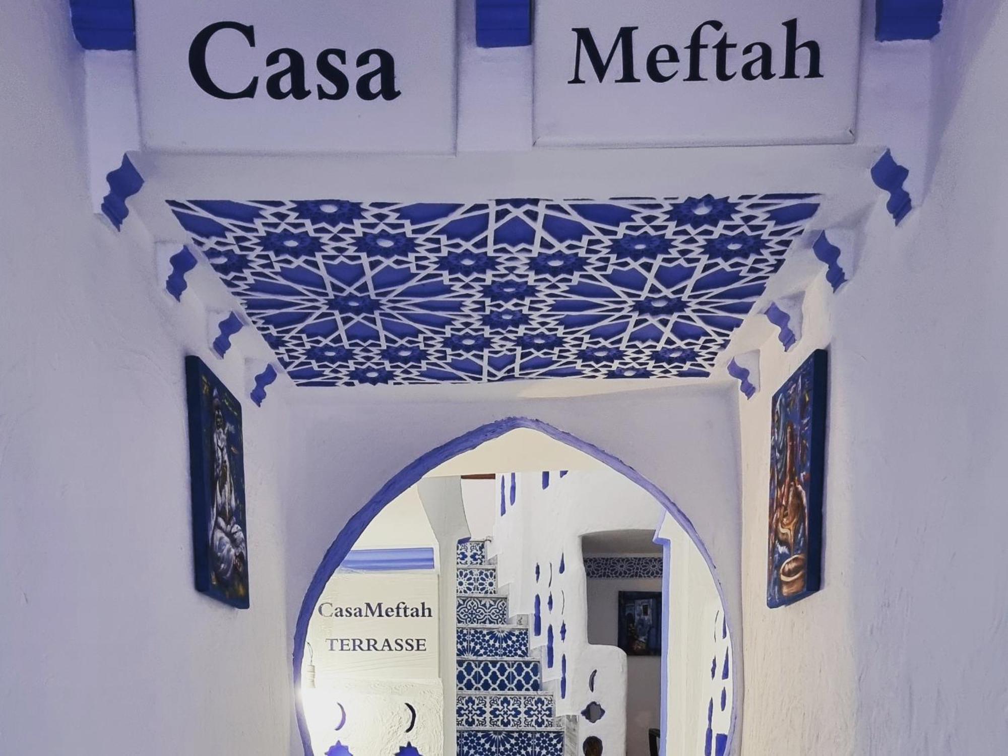 شقة Casa Meftah Blue شفشاون المظهر الخارجي الصورة