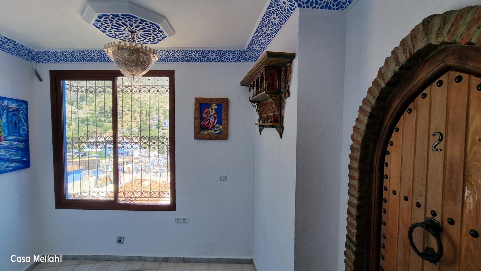 شقة Casa Meftah Blue شفشاون الغرفة الصورة